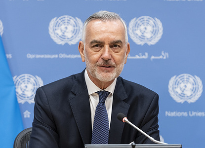 Press briefing by Ambassador Gustavo Zlauvinen, President of the Tenth Review Conference of the Treaty on the Non-Proliferation of Nuclear Weapons at UN Headquarters.