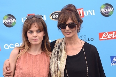 Eugenia Costantini and Laura Morante at Giffoni Film Festival 2022 in Giffoni Valle Piana.