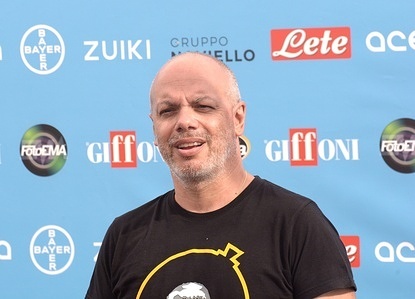 Diego Bianchi at Giffoni Film Festival 2022 in Giffoni Valle Piana.