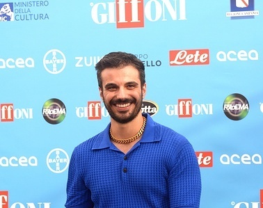 Gianmarco Saurino at Giffoni Film Festival 2022 in Giffoni Valle Piana, Italy.