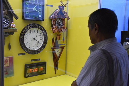 An exhibition on 'Technological Evolution of Time-keeping Devices' for 16 days long (28th Feb. to 15th March, 2023) to commemorate the Indian National Science Day. There are around 250 clocks and watches from early 1920s onward are in display at the Birla Industrial & Technological Museum (BITM), Kolkata.
