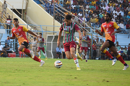 ATK Mohun Bagan shares one point with Emammi East Bengal in Reliance Foundation Development League during Kolkata derby at Naihati Stadium.