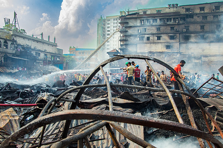 The Bangabazar fire accident has taken away the dreams of many people, firefighters working for controlling the fire.
