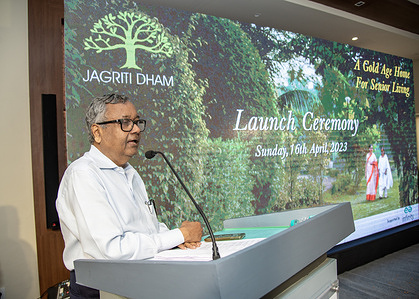 Infinity Group Launches Jagriti Dham: Eastern India's First Green-Certified Living Center for Senior Citizens on 16th April,2023 at its own premises within EBIZA Country Club at Amtala area in south 24 Pgs. near Kolkata, India