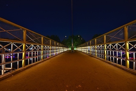 Illumination of road and bridge ahead of G20 Summit. The Group of Twenty (G20) is the premier forum for economic cooperation worldwide. All major international economic issues are influenced and strengthened by it. On May 22-24, the Kashmir Valley will host the third G20 tourism working group meeting under India's presidency. After the India revoked Indian-administered Kashmir's special autonomy status in August of 2019, the meeting will be the first major international event in the disputed region since then.