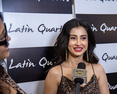 Latin Quarters, a leading premium women's western wear brand launches it's festive special "The Bling Collection" by noted actress Monami Ghosh(brand ambassador) at South City Mall in Kolkata on 13th September,2023