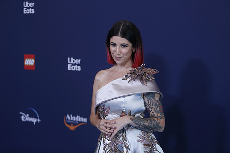 Spanish singer Belen Basarte Mena, better known as Bely Basarte (Madrid, 1991), is seen on Saturday, September 30, 2023, while attending the Disney 100 commemoration gala, in the Teatro Real, in Madrid (Spain). In 2017, Bely Basarte is chosen by Disney to provide voice for the songs of the film Beauty and the Beast, starring Emma Watson. The 2017 American live-action CGI animated fantasy musical film directed by Bill Condon and written by Evan Spiliotopoulos and Stephen Chbosky grossed more than $1.26 billion worldwide, becoming the thirteenth most successful film of all times and the second in 2017. Disney celebrates its 100 years of history with a concert at the Teatro Real in Madrid with a musical gala under the name 'Disney 100 The Gala'. The great event featured performances by well-known local artists who performed many musical themes from Disney movies. The Walt Disney Company will celebrate 100 years of history. Throughout this year, the company will honor the fans and creators of the stories that have made the excitement and magic of Disney possible over the past century. Disney 100 is a celebration of the timeless stories and unforgettable characters that have entertained and inspired people of all ages these past 100 years.