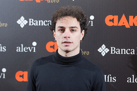 Damiano Gavino attends the red carpet of "Ciak d'Oro" at Cardinal Colonna Gallery in Rome