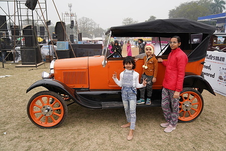 In a dazzling display of automotive history, Kolkata witnessed the 53rd edition of The Statesman Vintage, Classic Car, and Two-Wheeler Rally. A convoy of 132 meticulously restored vehicles, spanning from elegant vintage cars to classic two-wheelers, paraded through the city's streets. Adding a touch of nostalgia, participants adorned period and fancy dresses, turning the event into a mesmerizing time travel experience. Enthusiasts and spectators alike marveled at the stunning procession, showcasing the craftsmanship of a bygone era. The rally, organized by The Statesman, not only celebrated automotive heritage but also featured participants dressed in attire from different eras, creating a living museum on the streets of Kolkata. The 53rd edition solidified the event's reputation as a timeless celebration, bringing together a community of passionate individuals dedicated to preserving the charm of vintage and classic vehicles.